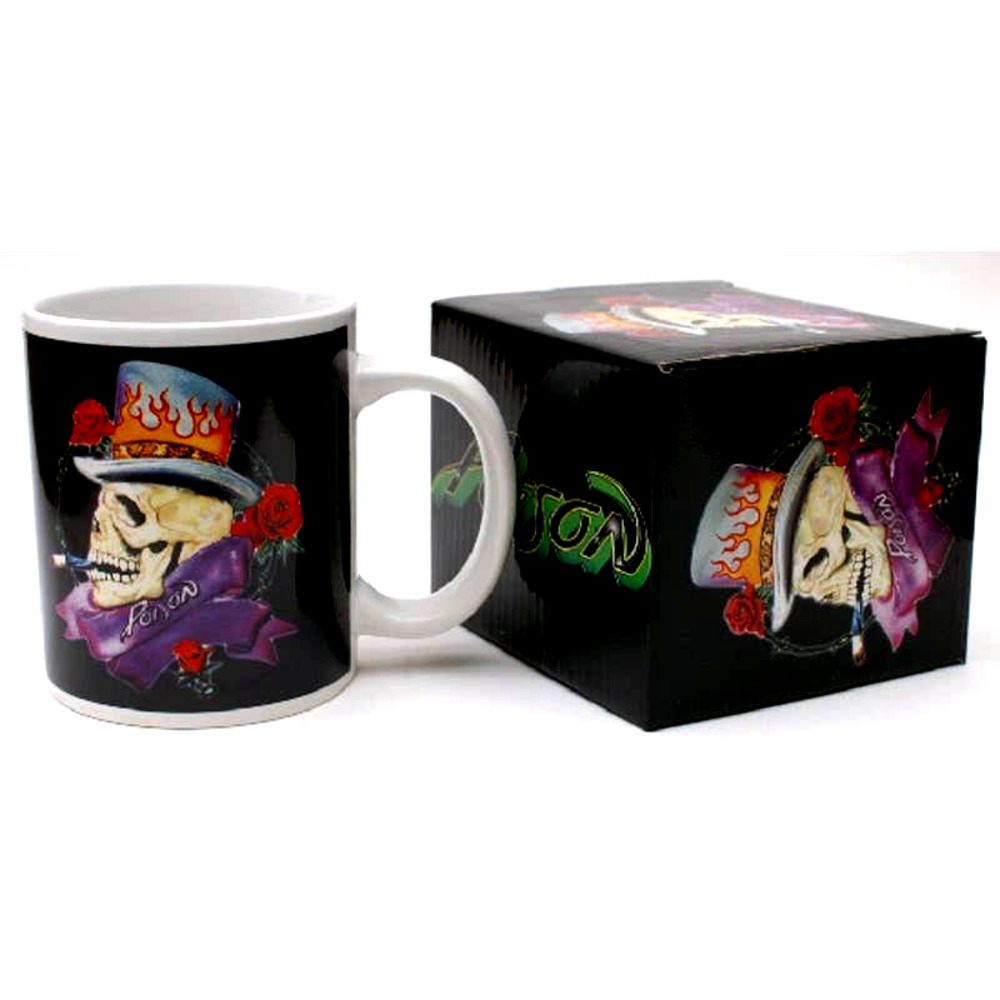 Mug Poison Rock Band Ceramic New in Box